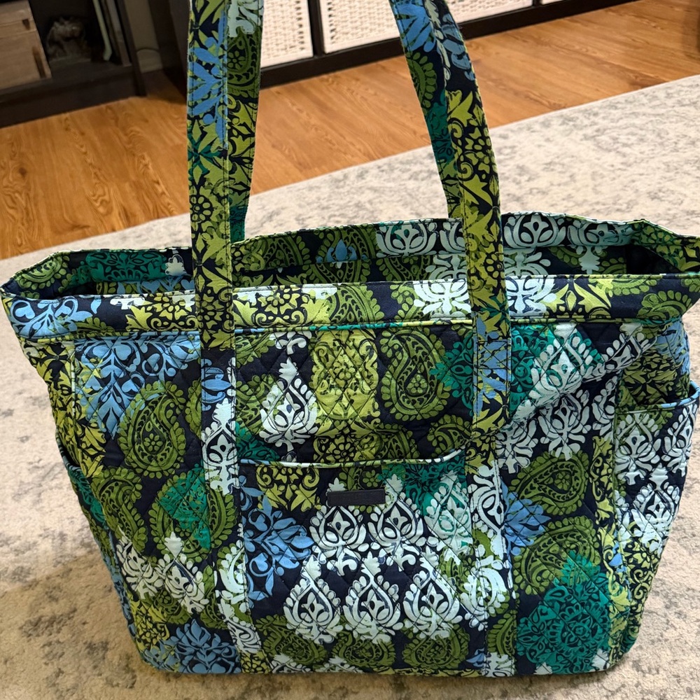 Vera Bradley Caribbean Sea Patterned Tote